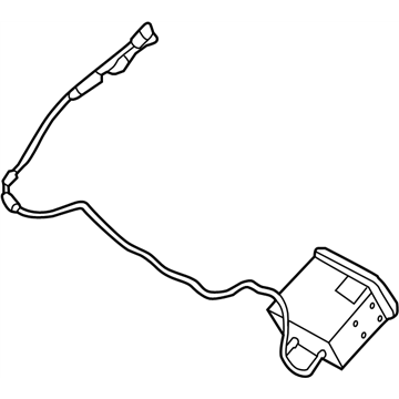 2014 Nissan Leaf Antenna Cable - 28241-3NF0D