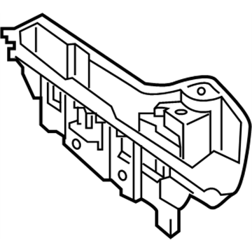 Nissan 84975-5AA1A Box Assy-Luggage Side,RH