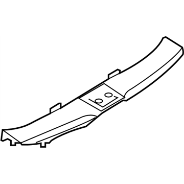 Nissan 84990-5AA0B Plate-Kicking,Tail GATEATE