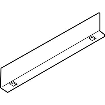 Nissan 849B2-5AA0B Board-Luggage Floor Front