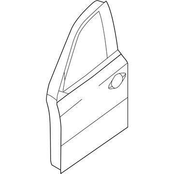 Nissan 80101-3KA5A Door Front LH