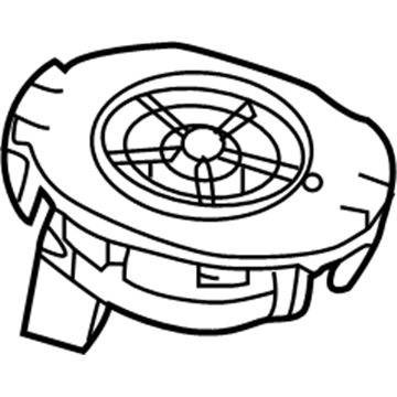 Nissan 281E1-4BA0A Instrument Panel Speaker