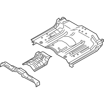 Nissan Titan Floor Pan - 74500-EZ20A