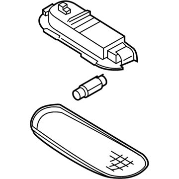 Nissan 26490-5Z002 Lamp Assembly-Luggage Room