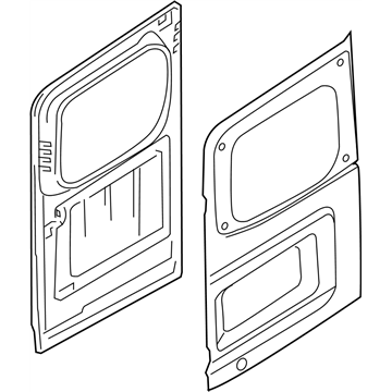 Nissan 90100-1PA0B Door-Back,RH