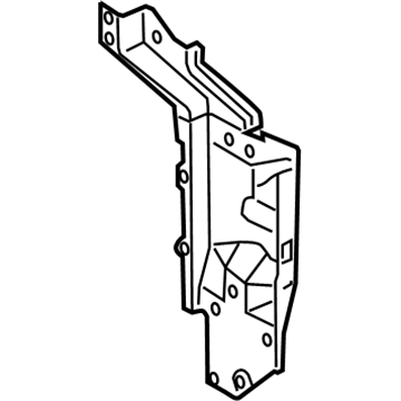 2010 Nissan Rogue Radiator Support - 62521-JM00A