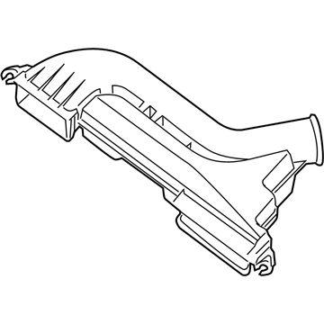 Genuine Nissan 16576-JA000 Air Duct Assembly