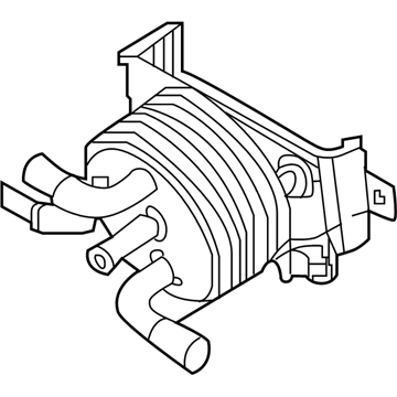 2019 Nissan NV Transmission Oil Cooler - 21606-1LA1B