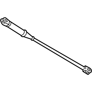 Nissan 554B4-6GA0A Bar-Cross,Rear