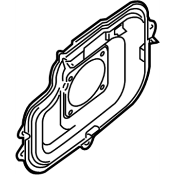 Nissan 28164-ZQ30A Bracket-Rear Speaker,RH