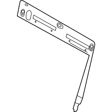 Nissan 89629-4AY0A Board Assy-C Seat Back