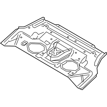 Nissan Juke Floor Pan - G4512-1KDMA