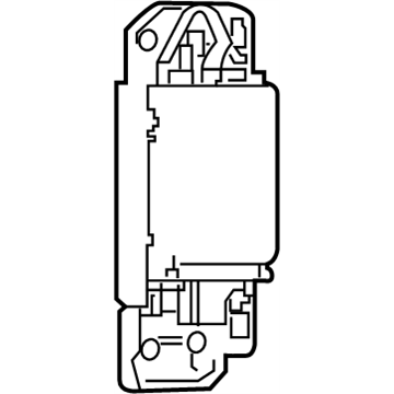 Nissan 284K1-6FL0A Sensor Assembly- Side Obstacle Warning