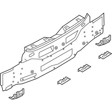 Nissan G9110-3YLAA Panel Rear Upper