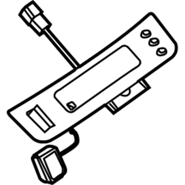 Nissan 24834-7S503 Meter Assembly-COMP/TEMP