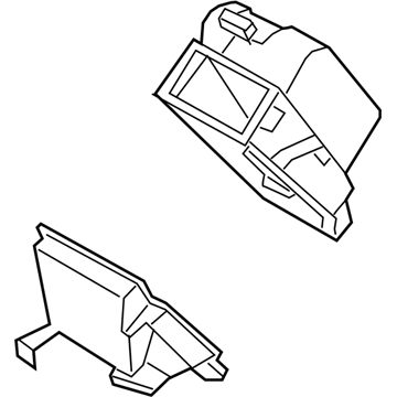 Nissan 16528-3LM0A Air Cleaner Housing