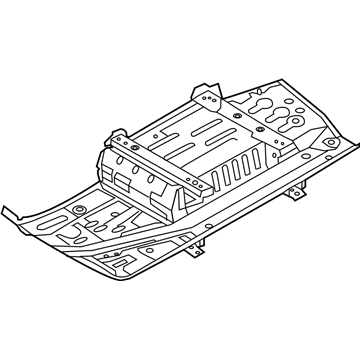 2011 Nissan Leaf Floor Pan - G4321-3NAMA