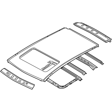 Nissan G3100-CC2AB Roof Assy