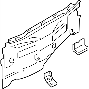 Nissan G9100-1FCMA Panel-Upper Re