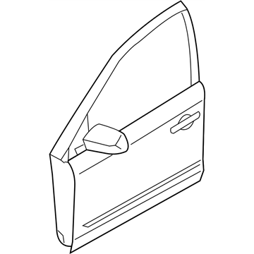 Nissan HMA00-CB0MM Door Front RH