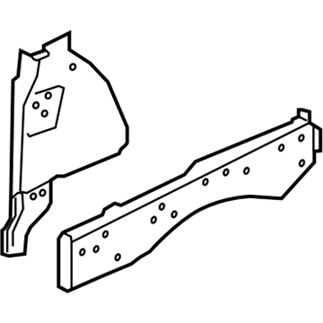 Nissan G5131-5AAMA Closing Plate-Front Side Member,LH