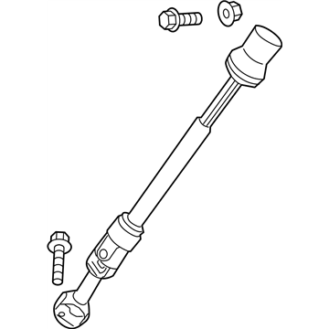 2017 Nissan Murano Steering Shaft - 48080-3JA0A