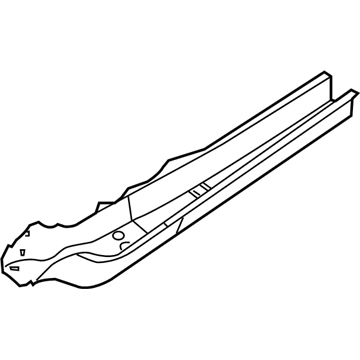 Nissan 75170-CK030 Extension-Front Side Member,Front RH