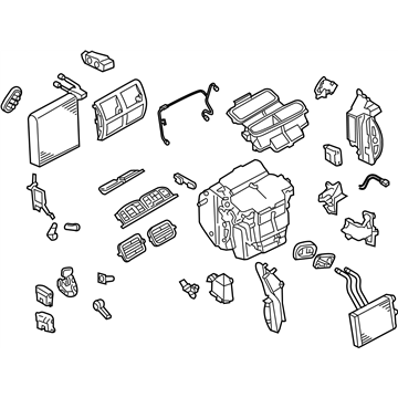 Nissan 27110-CB600 Heating Unit Assy-Front