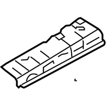 Nissan 64181-8J030 Reinforcement-Hoodledge,LH