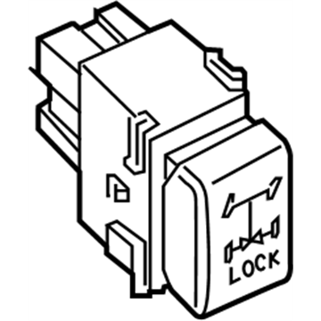 Nissan 25154-4JA0A Switch-Rear Differential Lock
