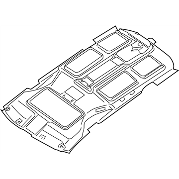 Nissan 73910-ZF95B Headlining Assy