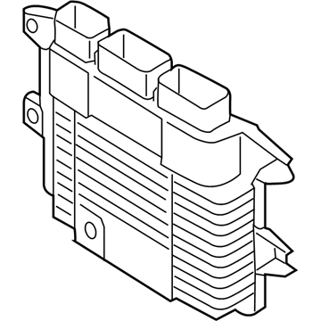 Nissan 23703-3SA1A Engine Control Module-Blank