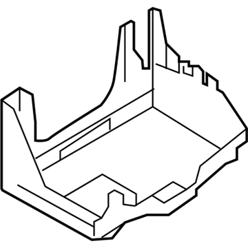 Nissan 64866-7S000 Bracket-Battery