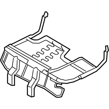 Nissan 88301-5AA0A Frame Assy-Cushion,2ND Seat RH