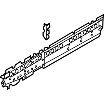 Nissan 76224-CE440 Reinforce Assy-Front Pillar Lower,RH