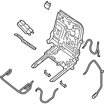 Nissan 88060-3JR1A Frame And Power Unit