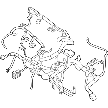 Nissan 24011-3SG1D Harness-EGI