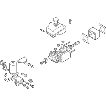 Nissan Armada Brake Master Cylinder Reservoir - 46007-5ZA0B