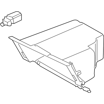 Nissan 68520-EM32A Cover-Glove Box Lid