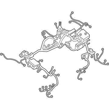 Nissan 24012-3NH3B Harness-Engine Room