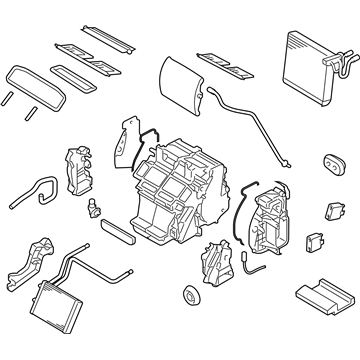 Nissan 27110-CF40C Heating Unit-Front