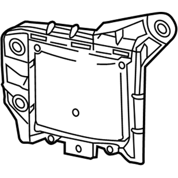 Nissan 284K1-6MA0A Sensor Assembly-Side Obstacle Warning, LH