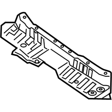 Nissan 74520-EA430 Member-Cross,2nd Seat Mounting