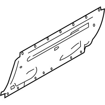 Nissan 79448-1ET0A Support-Seat Back