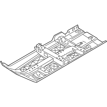 2017 Nissan Maxima Floor Pan - 74321-3TA0D