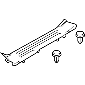 Nissan 76952-1JA0B Plate Kicking