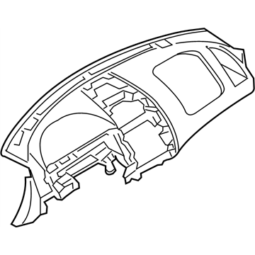 Nissan 68100-8J001 Panel-Instrument