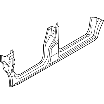 Nissan G6411-3LMMC SILL Outer LH