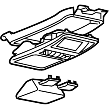 Nissan 26430-EZ30B Lamp Assembly Map