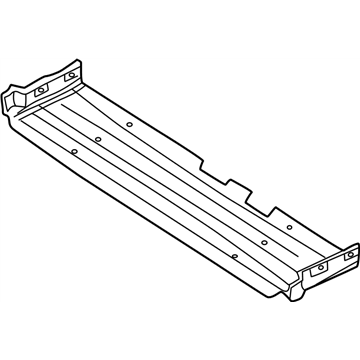 Nissan 62684-3S500 Guide-Air, Front